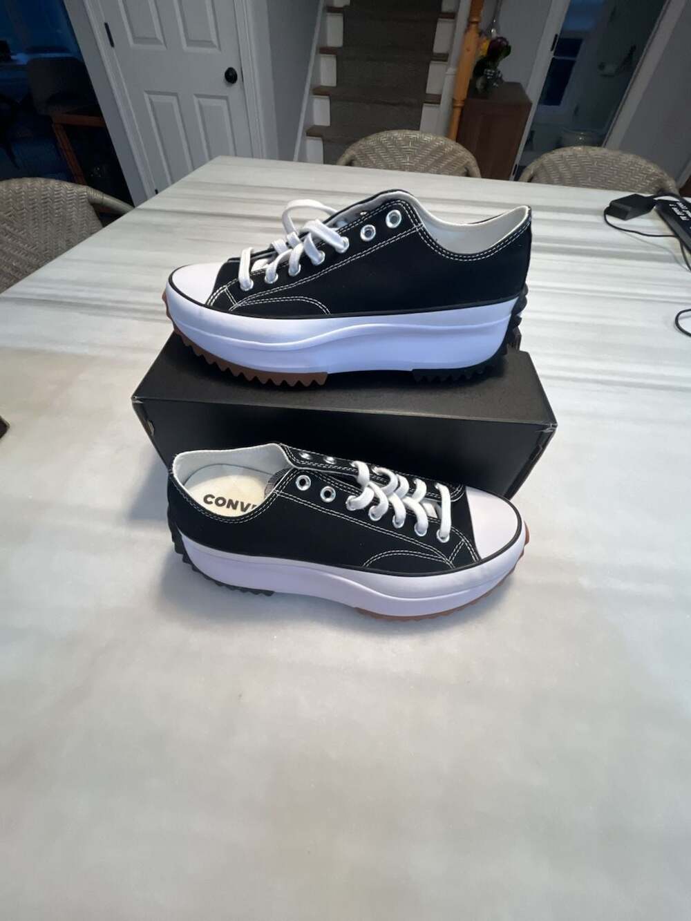 Converse Run Star Hike Ox Black White Gum